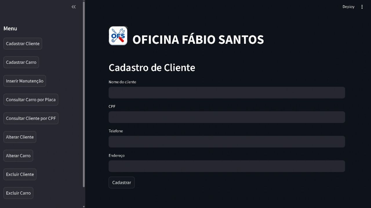 Projeto Gerenciador Fábio Santos